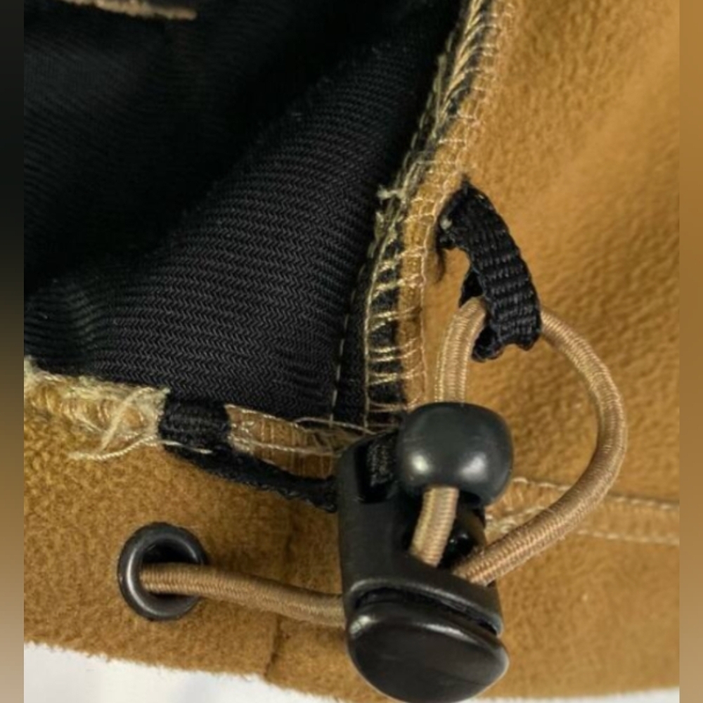 Cabela's Heavyweight  Full Zip  Fleece Jacket Men's Size M Camel Excellent - Picture 5 of 7